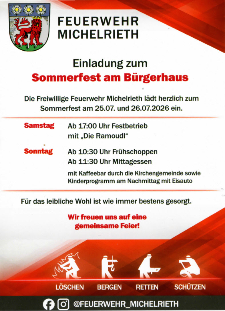 Sommerfest FFW Michelrieth
